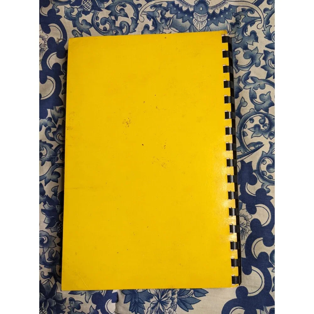 Parker Newcomers Cookbook 1979 Colorado Spiral Local Ads Local Recipes CO Food